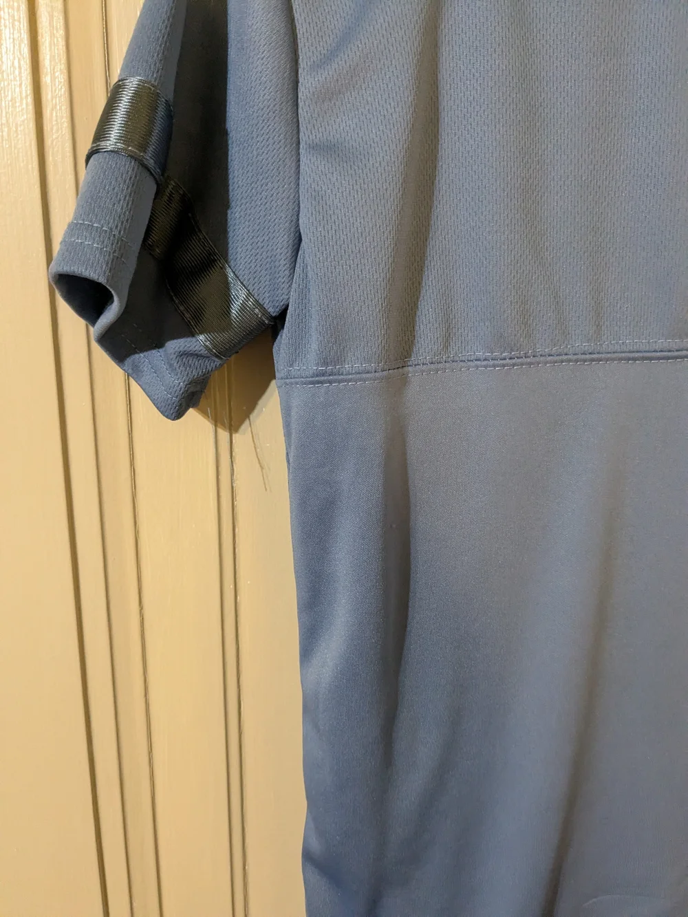 RBX Light Blue Short-Sleeve Athletic Tee with Reflective Accents